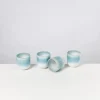 Alcachofra 4Er Set Becher Klein Grunblau