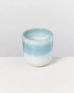 Alcachofra 4Er Set Becher Klein Grunblau