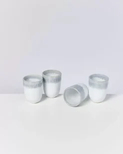 Alcachofra 4Er Set Becher Gros Graublau