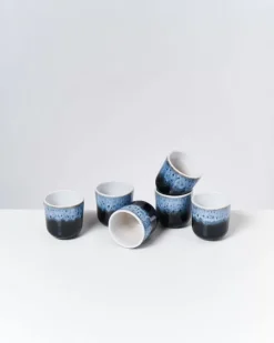 Alcachofra 6Er Set Becher Klein Schwarz