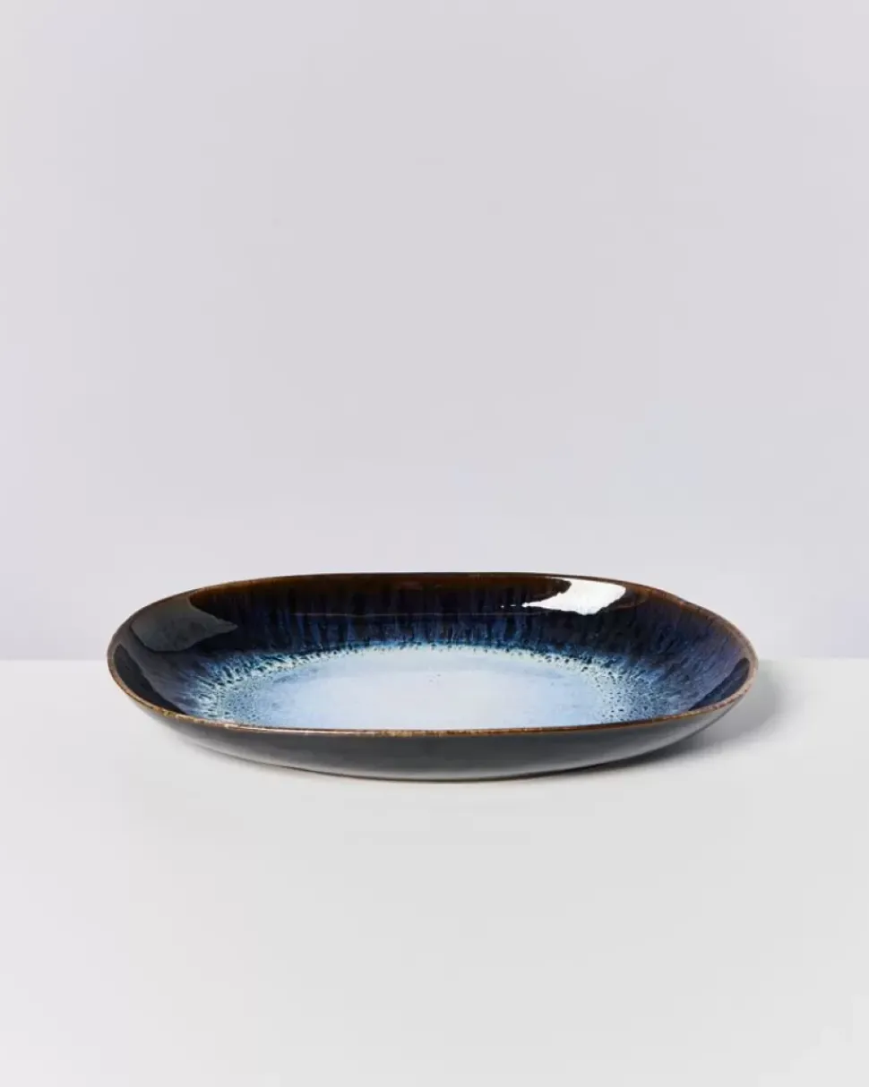 Alcachofra Servierplatte L Schwarz