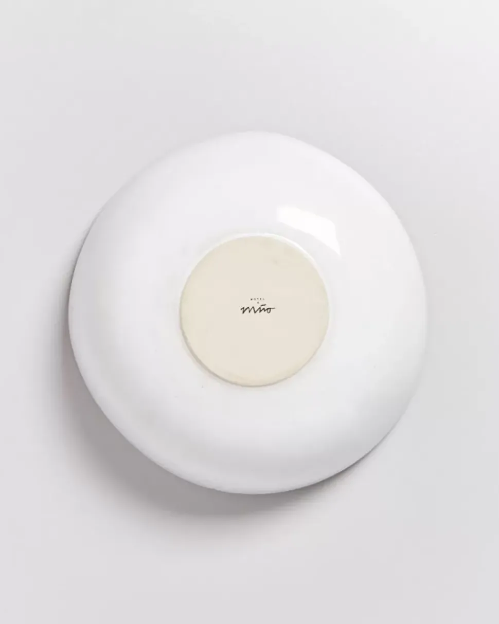 Alcachofra Servierschale Grunblau