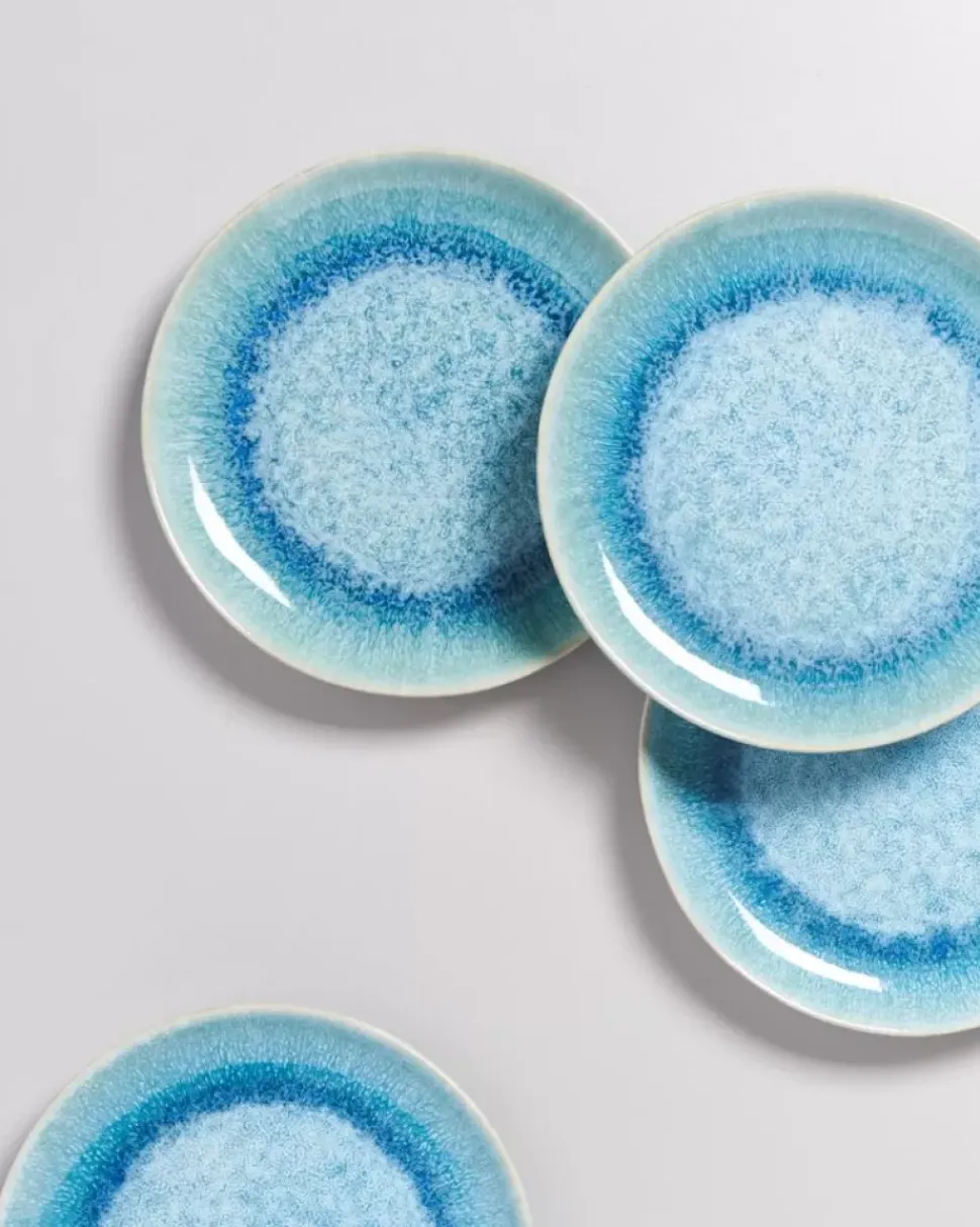 Alcachofra Teller Klein Grunblau