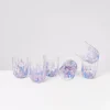 Alegria 6Er Set Glas Gros Drops Lila