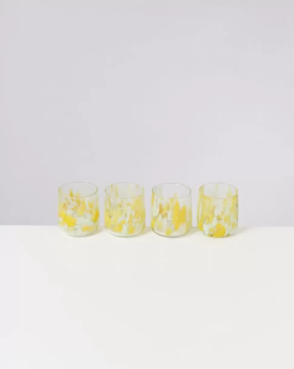 Alegria Glas Klein Big Drops Gelb