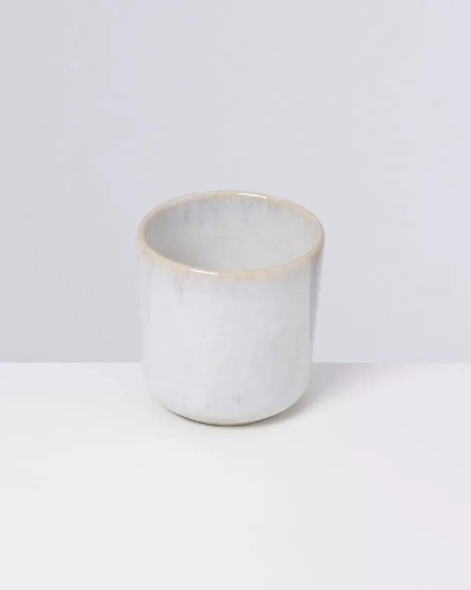 Areia Becher Klein Weis