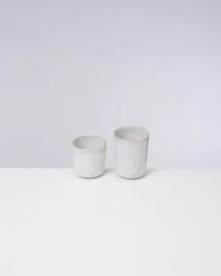 Areia Becher Klein Weis