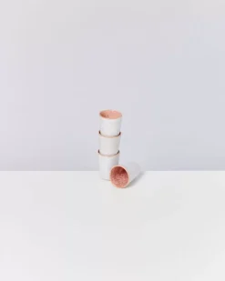 Areia 4Er Set Espressobecher Pink