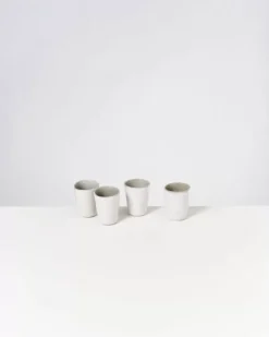 Areia 4Er Set Espressobecher Grau