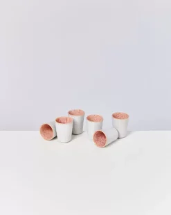 Areia 6Er Set Espressobecher Pink