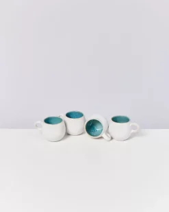 Areia 4Er Set Espressotasse Aqua