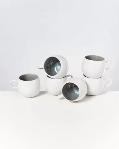 Areia 6Er Set Tasse Gros Grau