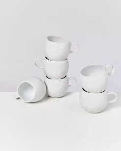 Areia 6Er Set Tasse Klein Weis