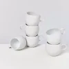 Areia 6Er Set Tasse Klein Weis