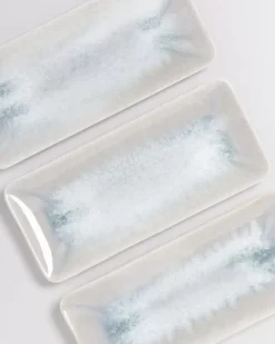 Areia Servierplatte L Modern Grau