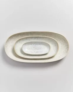 Areia Servierplatte L Sand