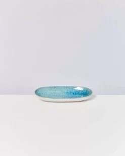 Areia Servierplatte M Aqua