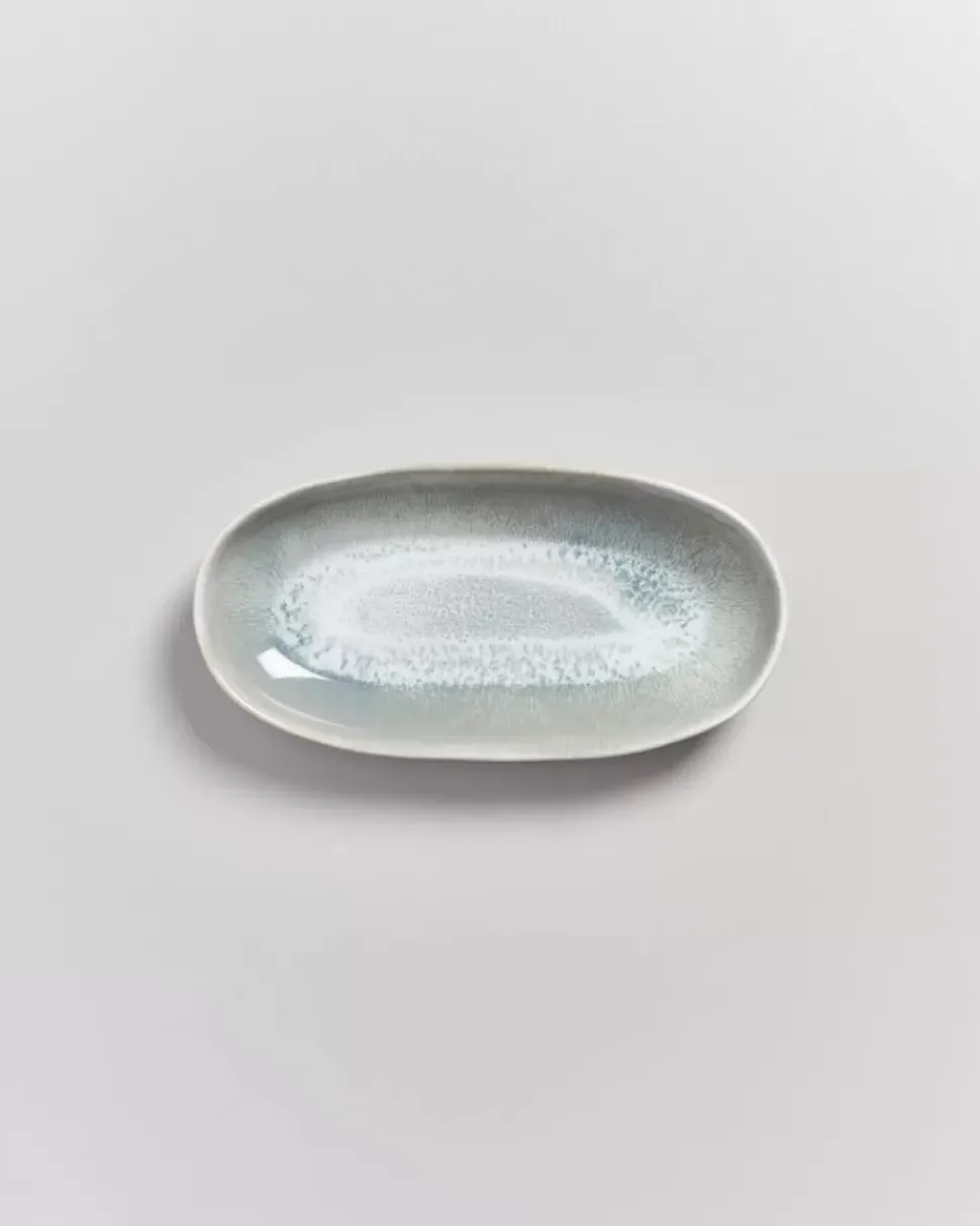 Areia Servierplatte M Grau