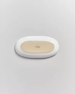 Areia Servierplatte M Grau