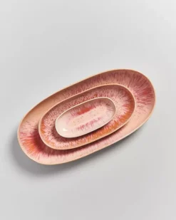 Areia Servierplatte M Pink
