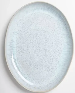 Areia Servierplatte Oval Xl Azur