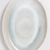 Areia Servierplatte Oval Xl Grau