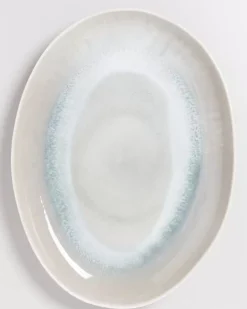 Areia Servierplatte Oval Xl Grau