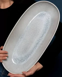 Areia Servierplatte Xl Grau