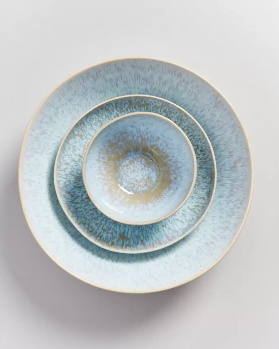 Areia Servierschale Gros Flach Azur