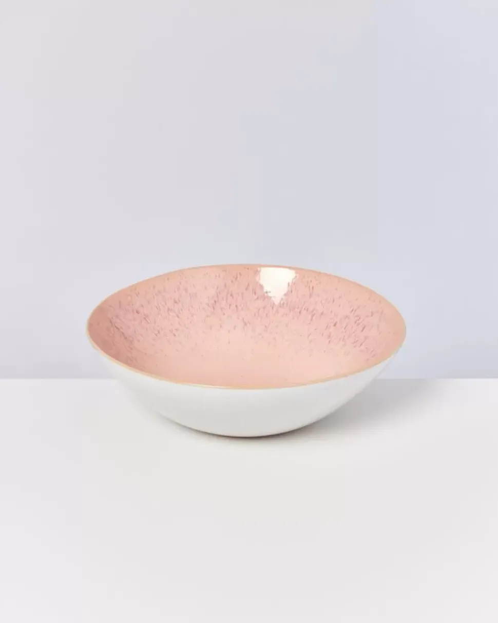 Areia Servierschale Gros Flach Pink