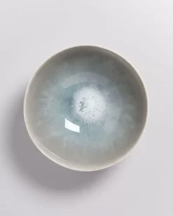 Areia Servierschale Klein Flach Grau