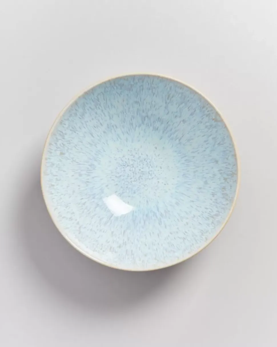 Areia Servierschale Klein Flach Azur