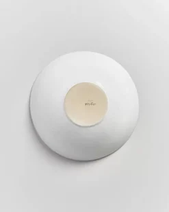 Areia Servierschale Klein Flach Weis