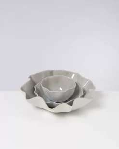 Areia Shell Muslischale Grau