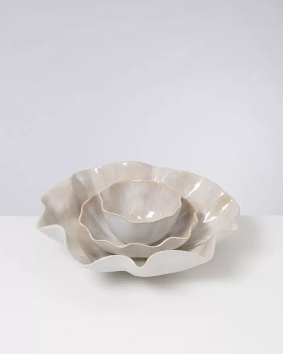 Areia Shell Servierschale Sand
