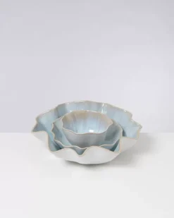 Areia Shell Servierschale Azur