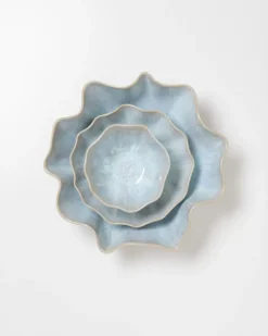 Areia Shell Servierschale Azur