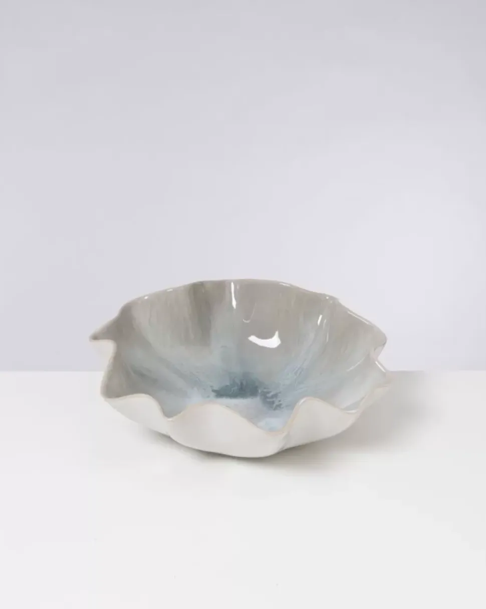 Areia Shell Servierschale Grau