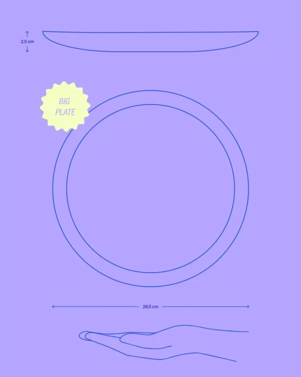 Areia Teller Gros Mint