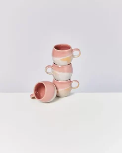 Bica 4Er Set Tasse Klein Pink Cream