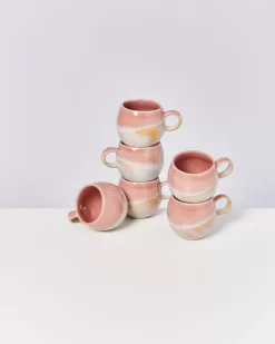 Bica 6Er Set Tasse Klein Pink Cream
