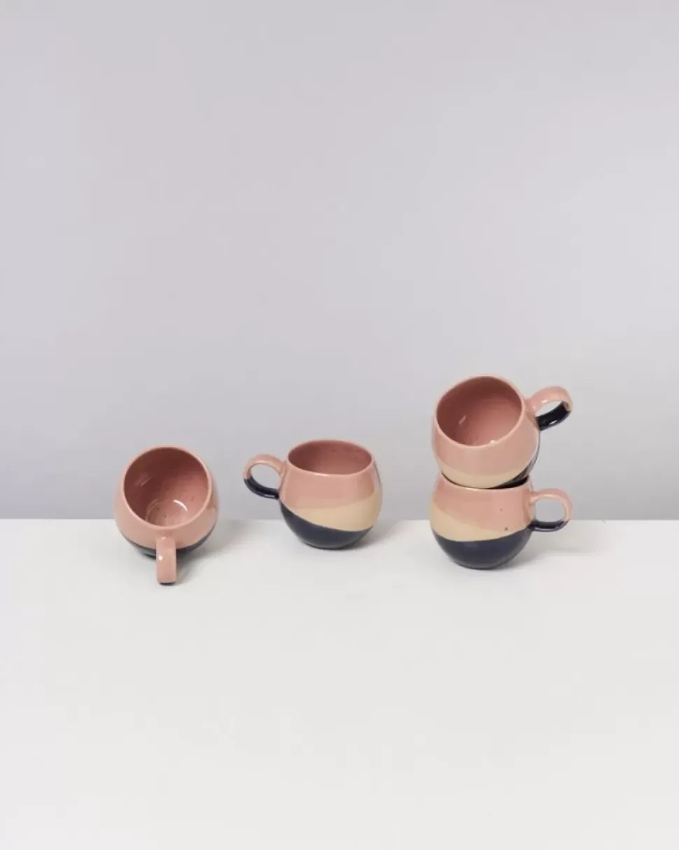 Bica Tasse Klein Pink Navy Cream