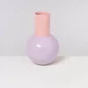 Bola Vase L Lila Rosa