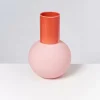 Bola Vase L Rose Coral