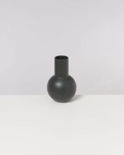 Bola Vase M Dunkelgrun