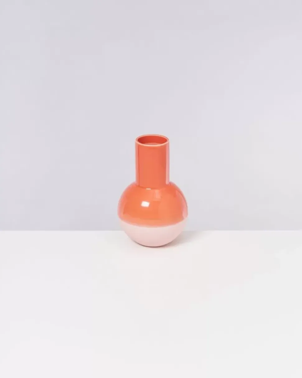 Bola Vase M Rose Coral