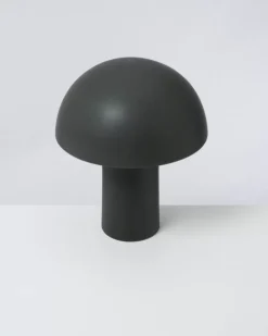 Cogumelo Keramiklampe Dunkelgrun