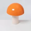Cogumelo Keramiklampe Orange Sand