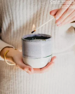 Coimbra Duftkerze "Resplendor" Rosa Grun