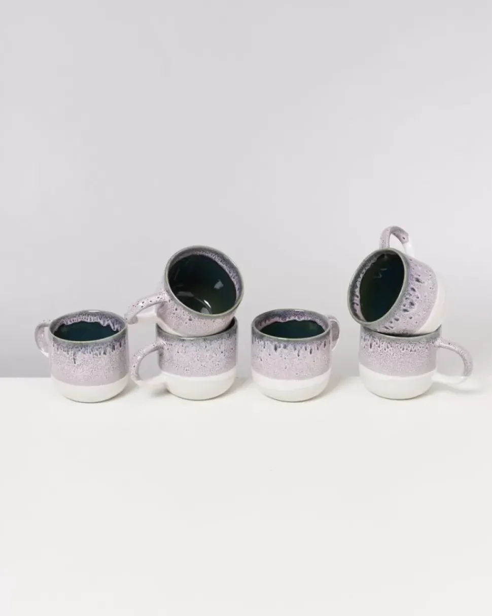 Coimbra 6Er Set Tasse Gros Rosa Grun